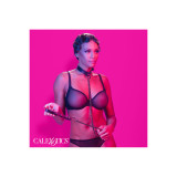 CALEXOTICS - EUPHORIA COLLAR HALTER Y CORREA CON CADENA