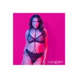 Calexotics - Euphoria Collar Halter Y Correa Con Cadena Talla Plus