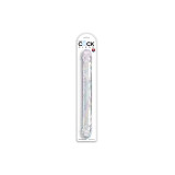 King Cock - Double Trouble Dildo Doble 46 Cm Transparente | Vybes.it