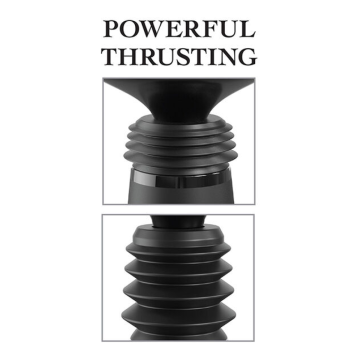 FETISH FANTASY SERIES - BODY DOCK MORSETTO PER DILDO THRUSTER CON 7 MODALITÀ DI SPINTA NERO
