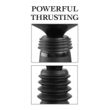 FETISH FANTASY SERIES - BODY DOCK MORSETTO PER DILDO THRUSTER CON 7 MODALITÀ DI SPINTA NERO