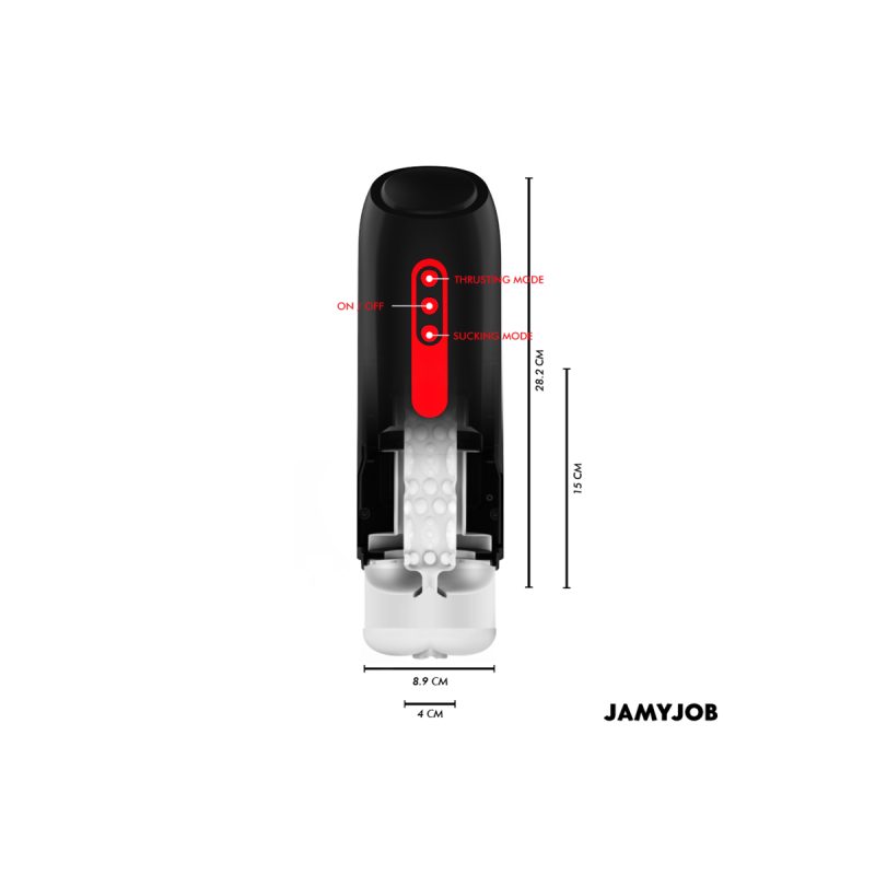 Jamyjob - Phantom Masturbador Vagina Automático 5 Modos Succionador
