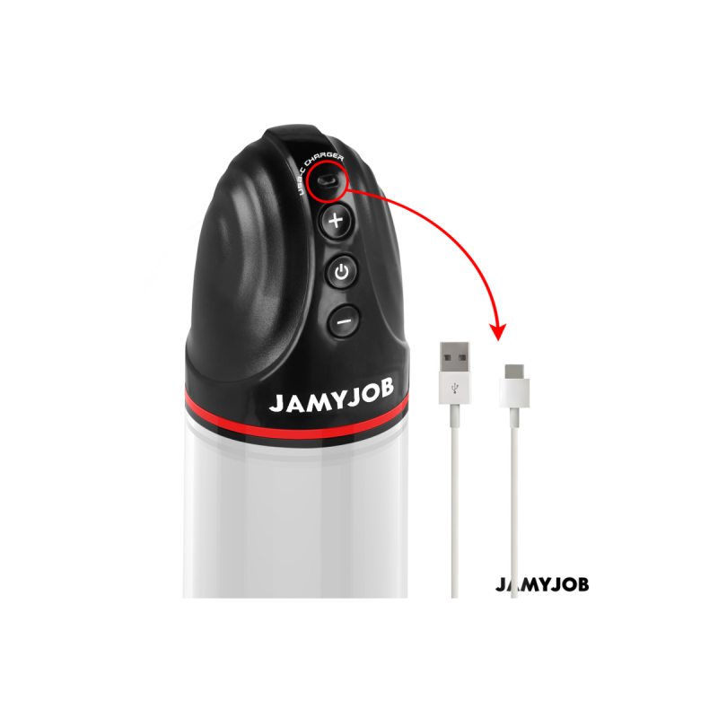 Jamyjob - Xpand Bomba Automática 3 Niveles De Succionador Gris |