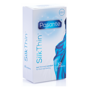 PASANTE - CONDOMS SILK MS FINE 12 UNITS