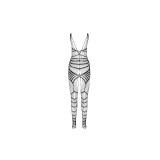 PASSION - BS 102 BODYSTOCKING ROUGE TAILLE UNIQUE - PASSION WOMAN BOD…