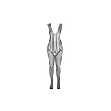 PASSION - BS 103 BODYSTOCKING BIANCO TAGLIA UNICA - PASSION WOMAN BOD…