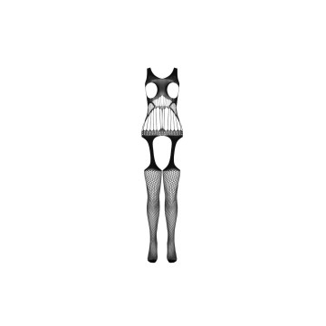 PASSION - BS 106 BODYSTOCKING BLANC TAILLE UNIQUE - PASSION WOMAN BOD…