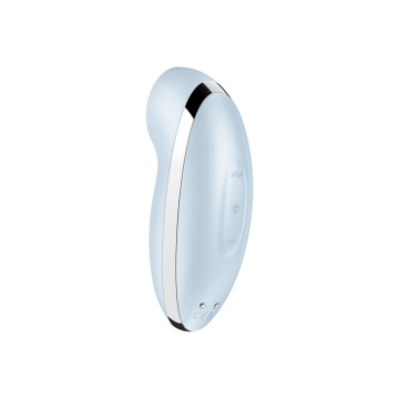 SATISFYER - TAP & CLIMAX 2 VIBRADOR & ESTIMULADOR AZUL