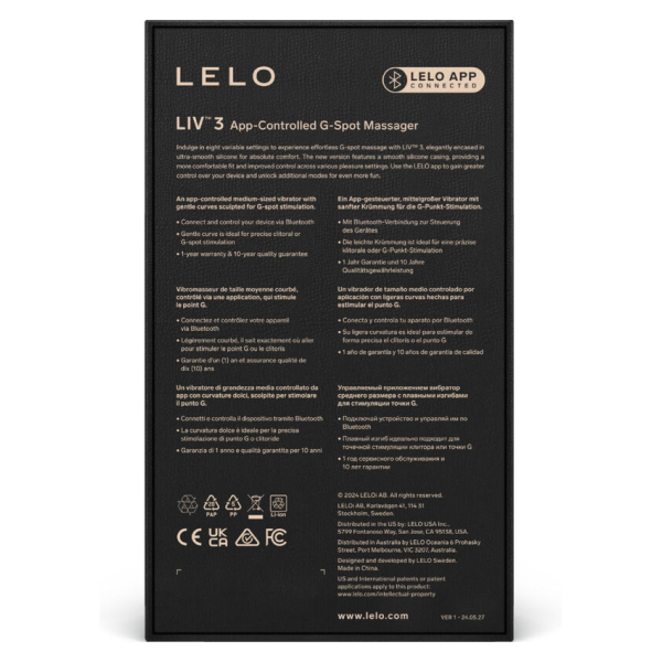 LELO - LIV™ 3 STIMULATEUR POINT G VIOLET