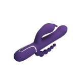 Pretty Love - Cammy Triple Vibrador Multifunción 4 En 1 Morado |