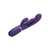 Pretty Love - Shania Triple Vibrador Rabbit Multifunción Morado |
