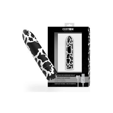 Custom Bullets - Bala Recargable Cow 10 Intensidades | Vybes.it