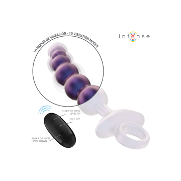 Intense - Tito Plug Anal Vibrador Modelo 3 Control Remoto | Vybes.it