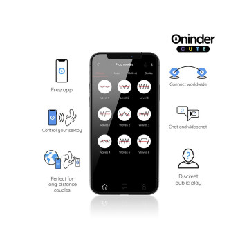 Oninder Cute - Love 3 Some Triple Vibrador - App Mundial Gratuita |