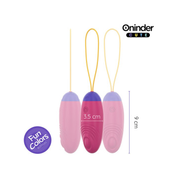 Oninder Cute - Love Pleasure Huevo Vibro - Wave Tapping Silicona