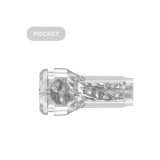 Kiiroo - Feel Pocket Stroker Crystal By Kiiroo Transparente |