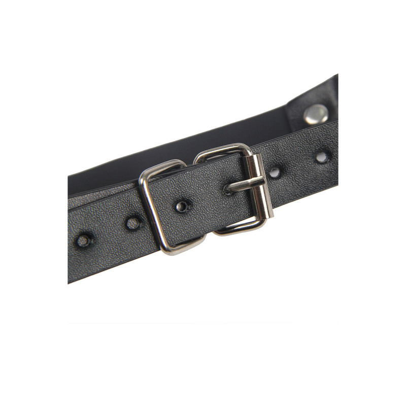 Subblime - 953720 Bondage Lederriemen Brustklemmen Schwarz Eine