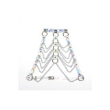 Subblime - 953737 Arnés De Pecho Con Anillos Y Cadenas Plata Talla