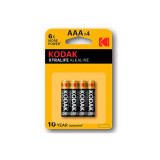 KODAK - BATTERIA ALCALINA XTRALIFE AAA LR03 BLISTER * 4 - Batterie
