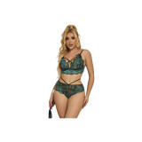 Subblime - 954086 Bh + Höschen Spitze Grün S/M | Vybes.it