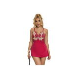 Subblime - 954123 Babydoll Con Diseño Floral Rojo S/M | Vybes.it