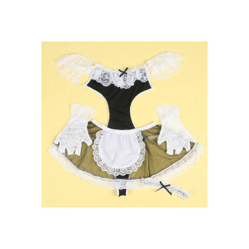 Subblime - 954307 Sexy Zofenkostüm Schwarz/Weiss S/M | Vybes.it