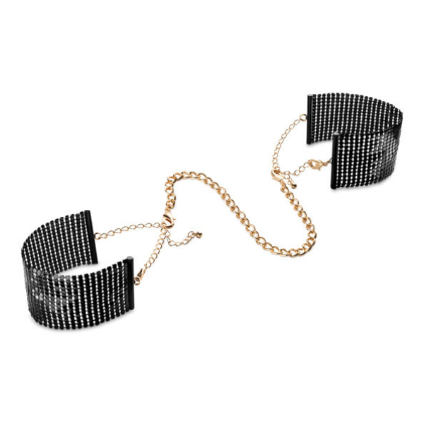 BIJOUX INDISCRETS - DÃSIR MÃTALLIQUE MANETTE IN RETE DI METALLO NERO
