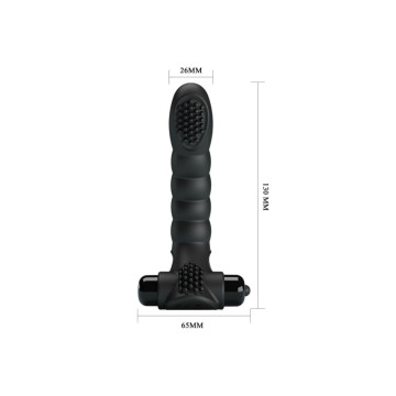 Pretty Love - Alexander Vibrador De Dedo 10 Vibraciones Negro |