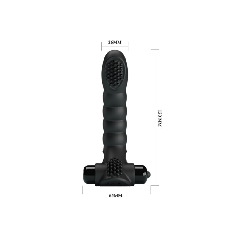 Pretty Love - Alexander Vibrador De Dedo 10 Vibraciones Negro |