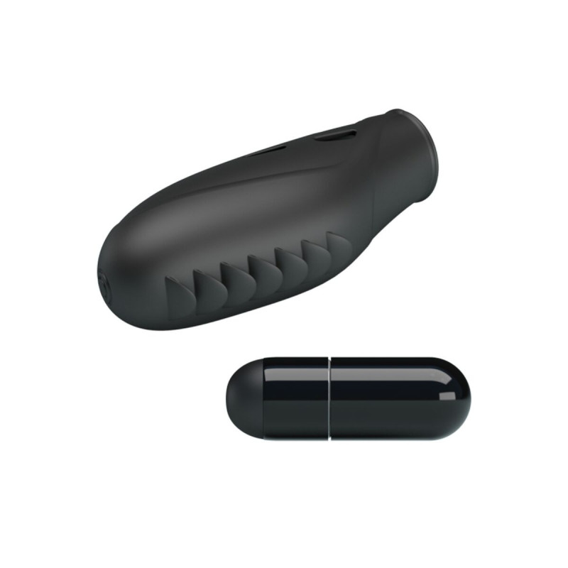 Pretty Love - Gilo Vibrador De Dedo Silicona Negro | Vybes.it