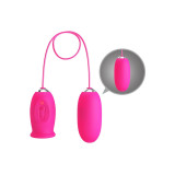 Pretty Love - Daisy Huevo Vibrador + Lengua Estimuladora De