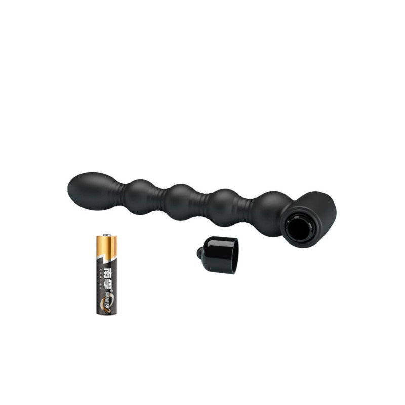 Pretty Love - Lynn Plug Anal Silicona 10 Vibraciones Negro |