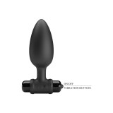 Pretty Love - Vibra Butt Plug 2 Plug Anal 10 Vibraciones Negro |