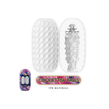 PRETTY LOVE - VENUS X 15 SILICONE MALE MASTURBATORS WHITE - BODIES &…