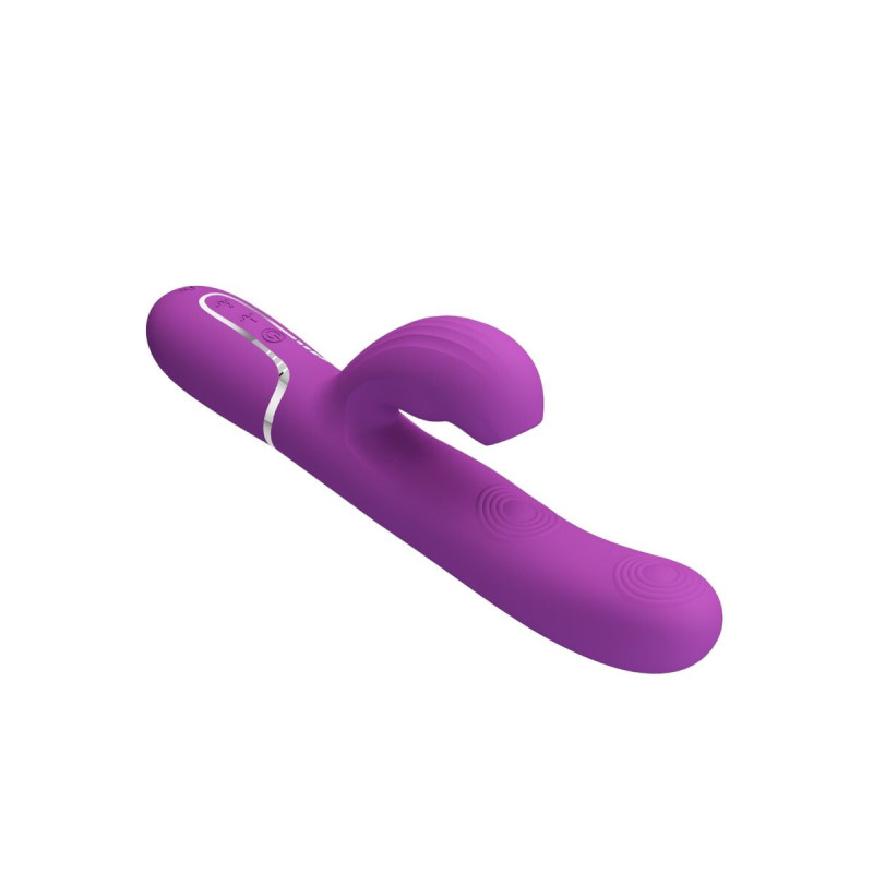 Pretty Love - Perlita Vibrador Rabbit Multifunción 3 En 1 Morado |