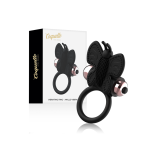 Coquette Chic Desire - Cock Ring Butterfly Anillo Vibrador Negro /