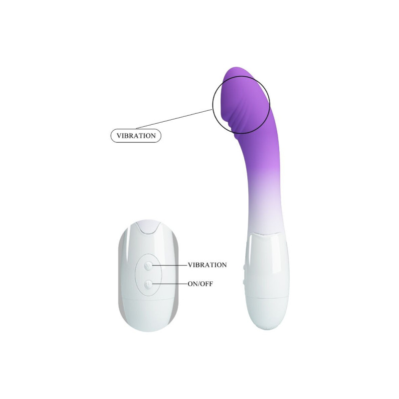 Pretty Love - Elemental Vibrador Punto G 30 Vibraciones Morado |