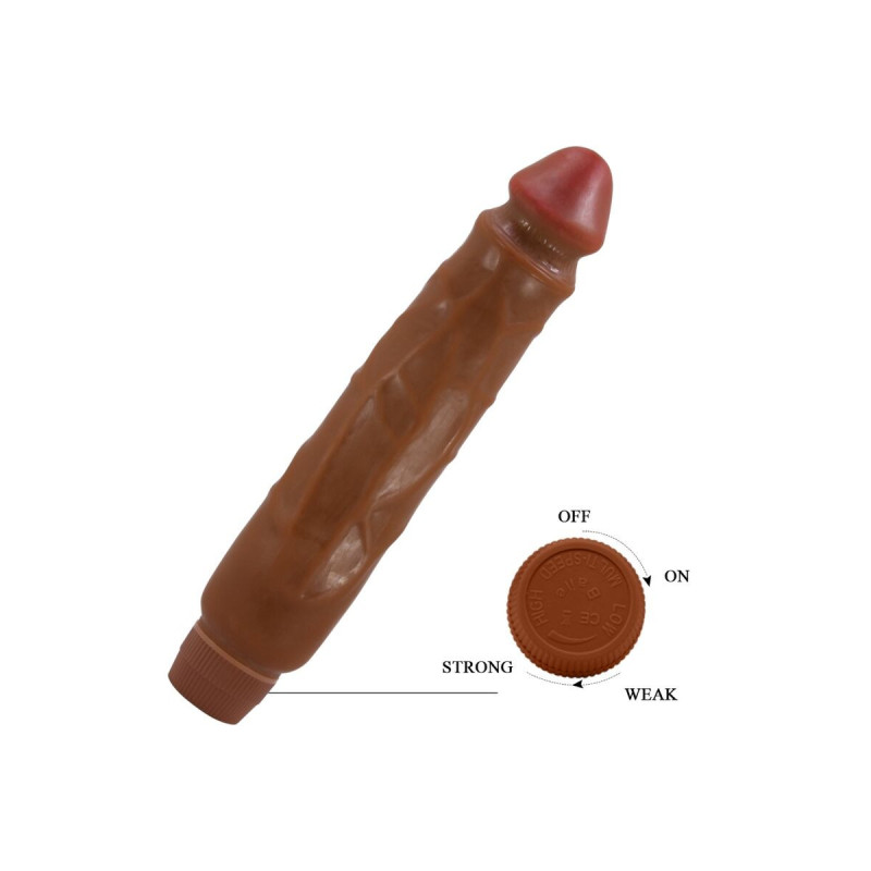 Baile - Jack Vibrateur Réaliste 26 Cm Mulâtre | Vybes.it