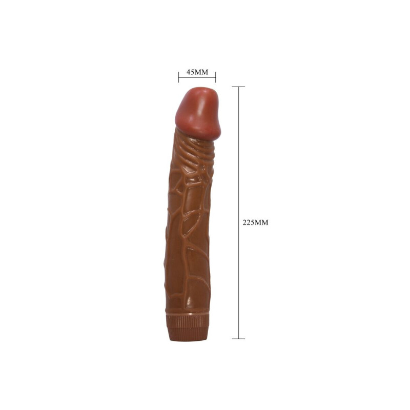 Baile - Vibrateur Réaliste Bob 22,5 Cm Mulâtre | Vybes.it