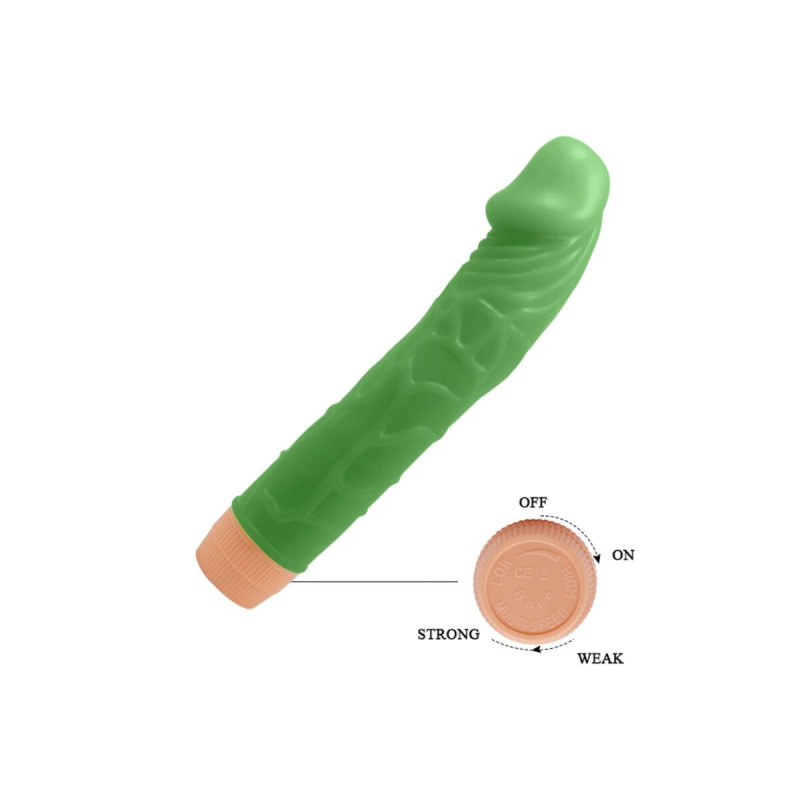 Baile - Bill Realistic Vibrator 22.5 Cm Green | Vybes.it
