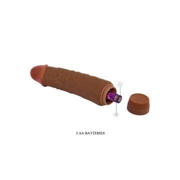 Baile - Vibrateur Realiste Jeff 19,5 Cm Mulatto | Vybes.it