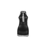 Subblime - 955489 Vestido Cuello Halter Con Transparencias Negro