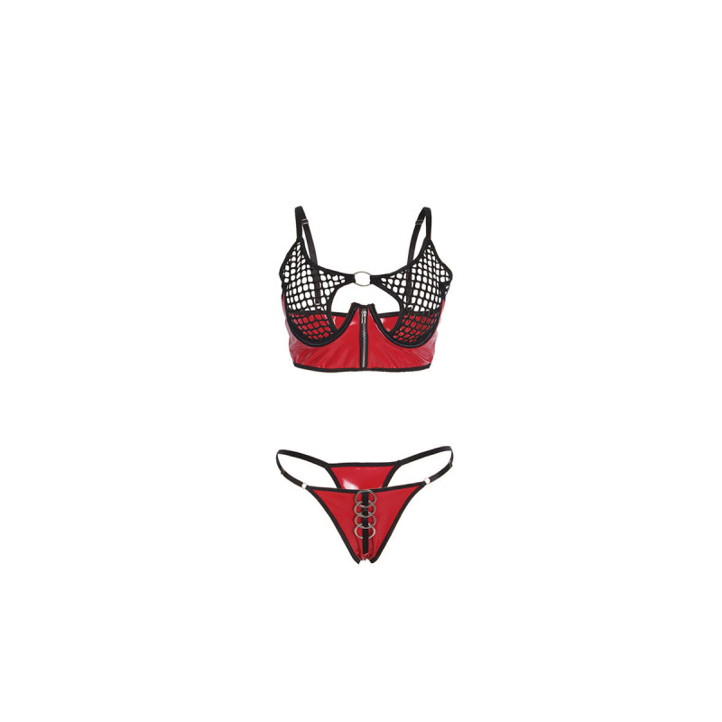 Subblime - 955533 Conjunto Sujetador Con Cremallera De Malla De