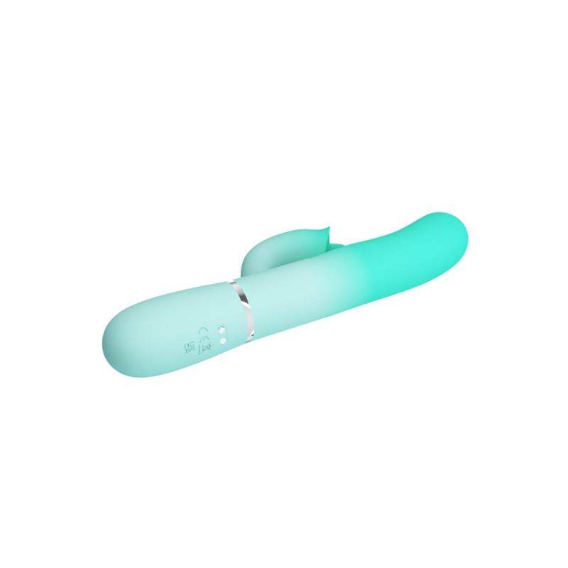 Pretty Love - Gigi Vibrador Rabbit Multifunción Verde Agua |