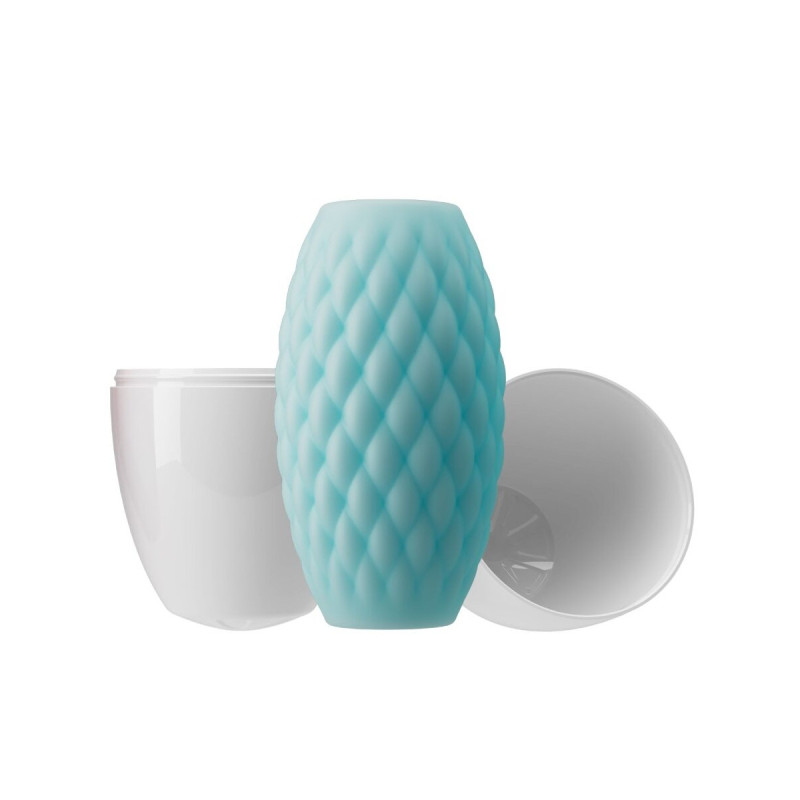 Pretty Love - Athena Eros Masturbador Masculino Silicona Celeste |