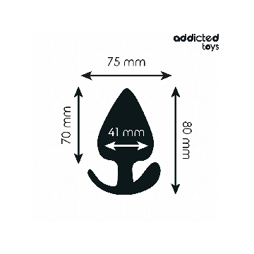 ADDICTED TOYS - ANALSTECKER GRÖSSE L 8 CM - Analplugs | Vybes.it