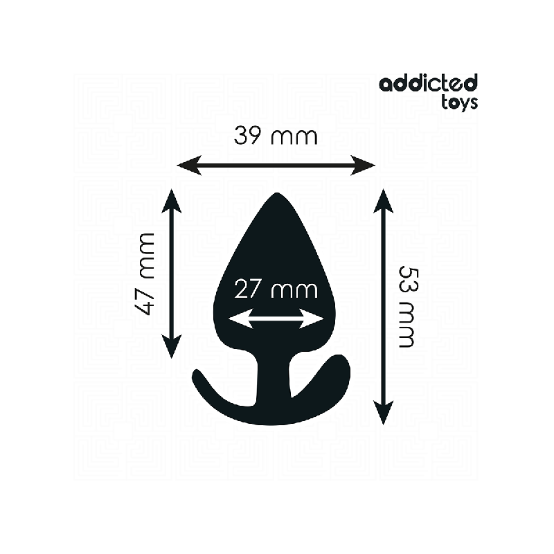 ADDICTED TOYS - TAPPO ANALE TAGLIA S 5,3 CM - Tappi anali