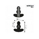 Addicted Toys - Plug Anal Creux Taille L 11,1 Cm | Vybes.it