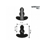 ADDICTED TOYS - TAPPO ANALE CAVO TAGLIA S 7,3 CM - Tappi anali