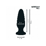 Addicted Toys - Anal Plug Mit Juwel Grösse S 8,8 Cm | Vybes.it